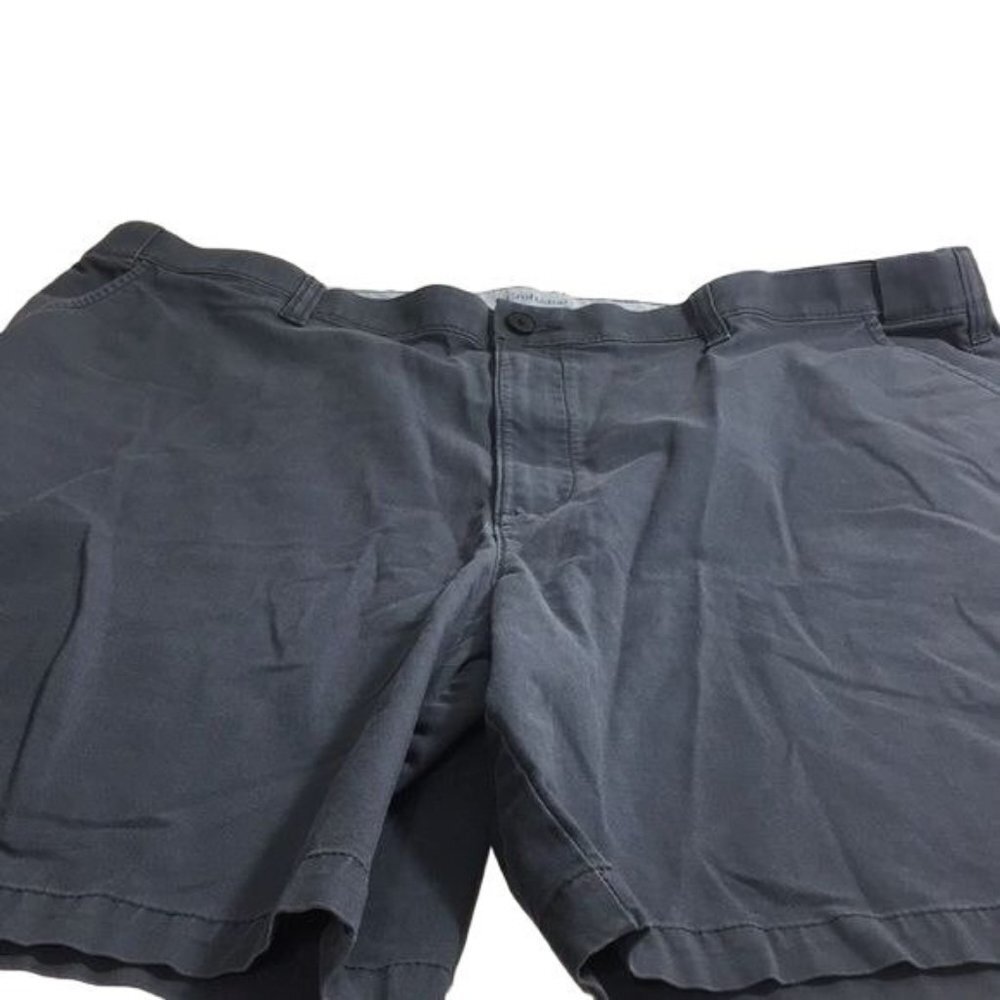 Croft & Barrow Mens Flat Front Shorts Blue Size 44